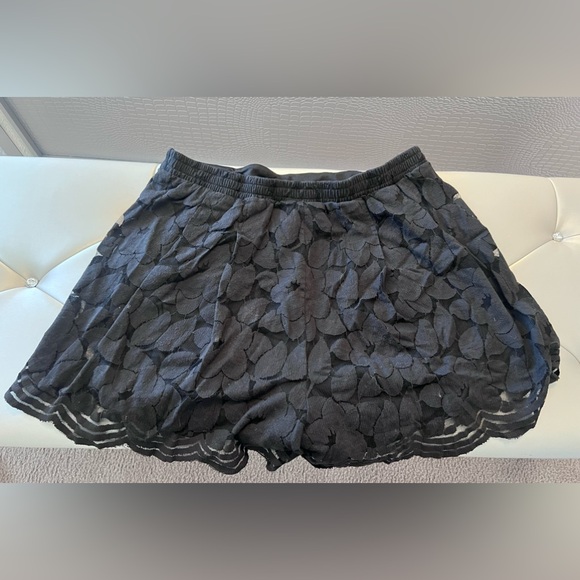 torrid Pants - Torrid Black Lace Shorts